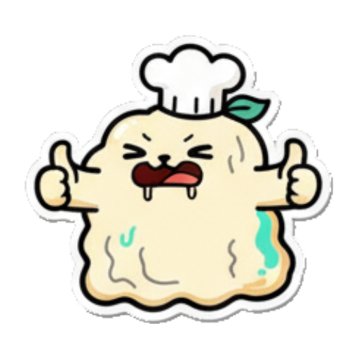 厨师团子搞怪竖拇指 Chef Blob's Daily Fun sticker for expressive chats and social replies.