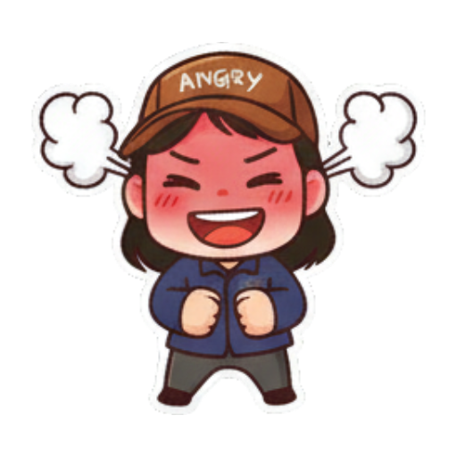 Sticker 8 from AI Sticker Pack, designed for expressive chats, social replies, and everyday reactions.