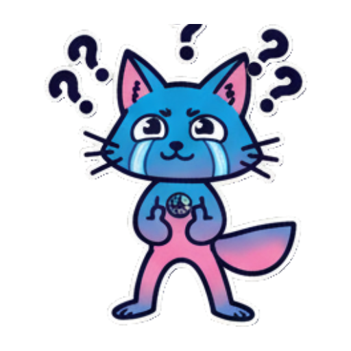惊讶竖起大拇指表示赞 Peace Cat's Daily Moods sticker for expressive chats and social replies.