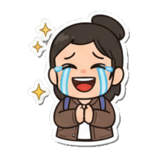Sticker 6 from AI Sticker Pack, designed for expressive chats, social replies, and everyday reactions.