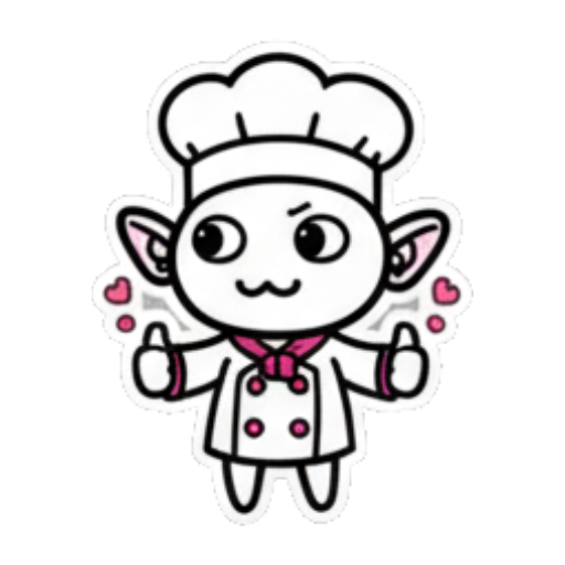 困倦打瞌睡的厨师 Cute Chef Elf Stickers sticker for expressive chats and social replies.