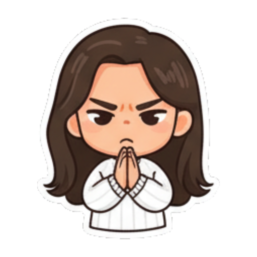 Sticker 2 from AI Sticker Pack, designed for expressive chats, social replies, and everyday reactions.