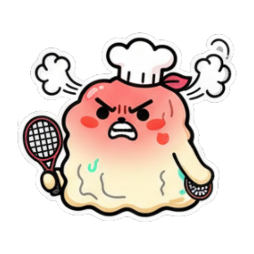 气得脸红想发火 Chef Blob's Daily Life sticker for expressive chats and social replies.