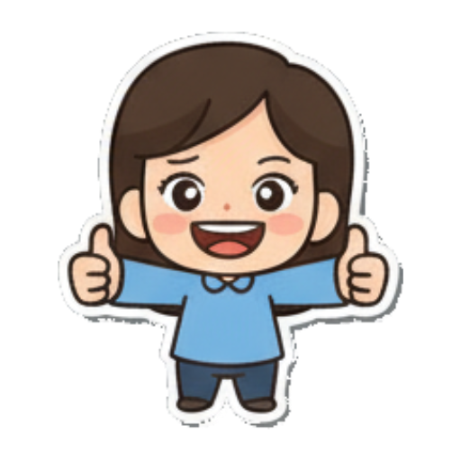 挥舞荧光棒 Cute Girl Daily Mood sticker for expressive chats and social replies.
