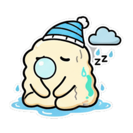拿餐具吃美食 Doughy Chef's Daily Life sticker for expressive chats and social replies.