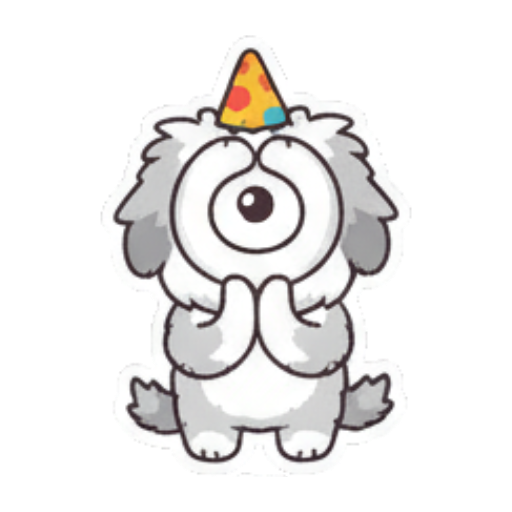 狗狗比OK手势 Cute Fluffy Dog Stickers sticker for expressive chats and social replies.