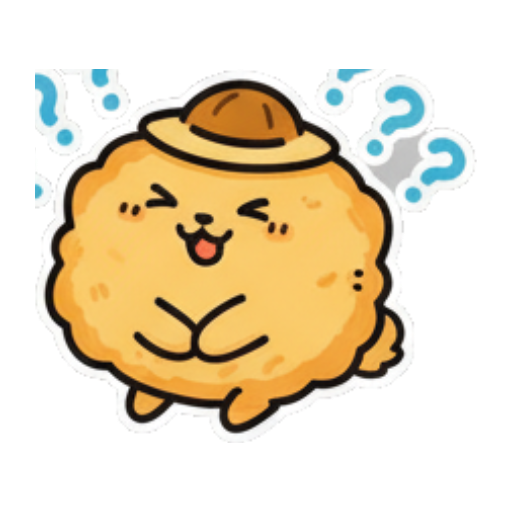 竖起大拇指点赞 Cute Fluffy Character Stickers sticker for expressive chats and social replies.