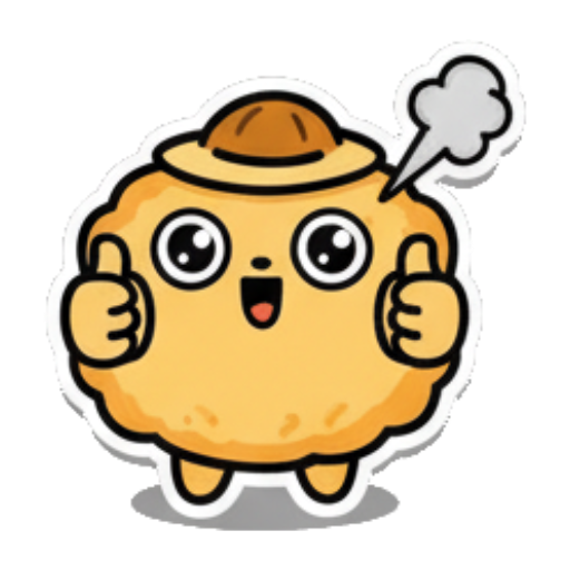 开心竖起大拇指 Fluffy Buddy Stickers sticker for expressive chats and social replies.