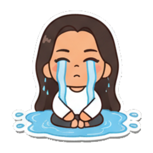 Sticker 9 from AI Sticker Pack, designed for expressive chats, social replies, and everyday reactions.