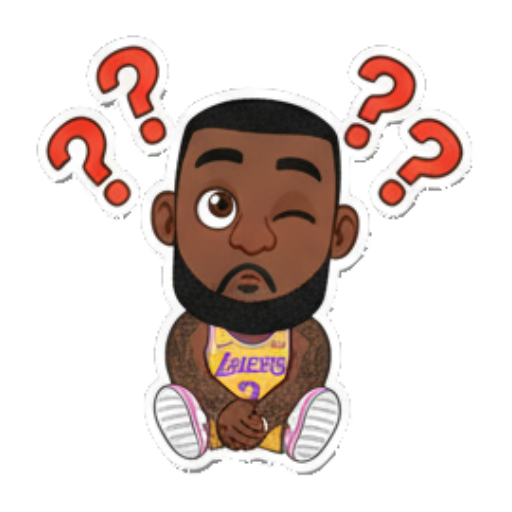 Giving a double thumbs up Chibi Basketball Star sticker for expressive chats and social replies.