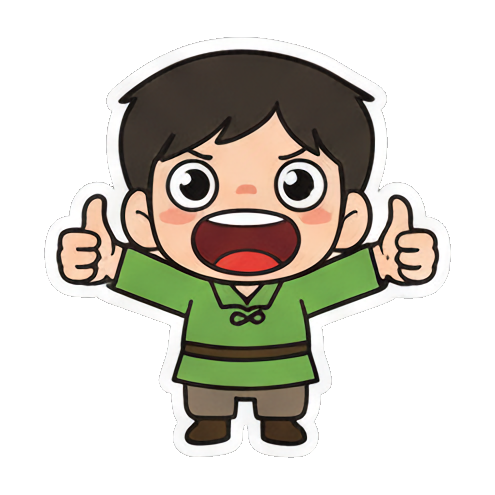 Sticker 11 from AI Sticker Pack, designed for expressive chats, social replies, and everyday reactions.