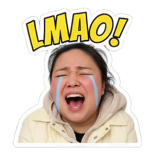 无聊托腮发呆 Meme Moods sticker for expressive chats and social replies.