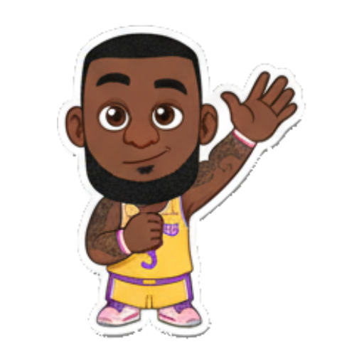 Halloween spooky celebration Chibi Basketball Star sticker for expressive chats and social replies.