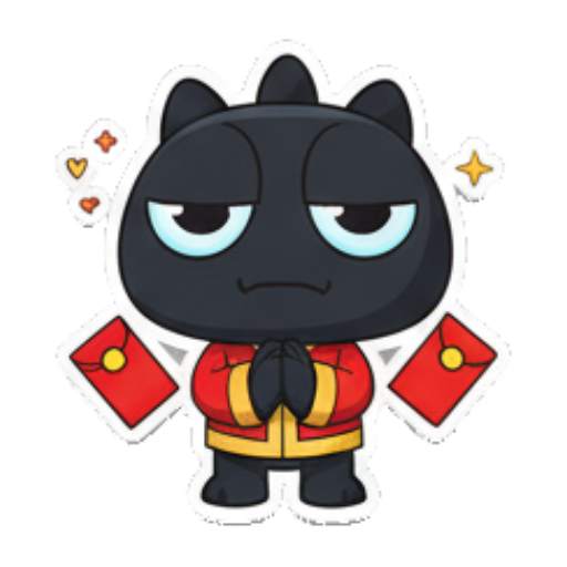 Sticker 4 from AI Sticker Pack, designed for expressive chats, social replies, and everyday reactions.