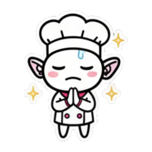 兴奋烘焙的厨师 Cute Chef Elf Stickers sticker for expressive chats and social replies.