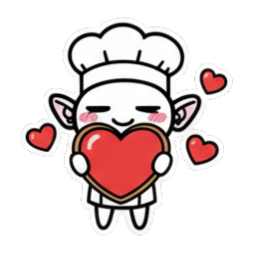 愤怒烹饪的厨师 Cute Chef Elf Stickers sticker for expressive chats and social replies.