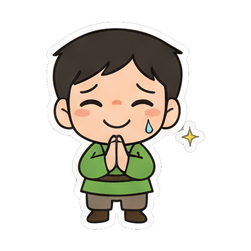 Sticker 5 from AI Sticker Pack, designed for expressive chats, social replies, and everyday reactions.