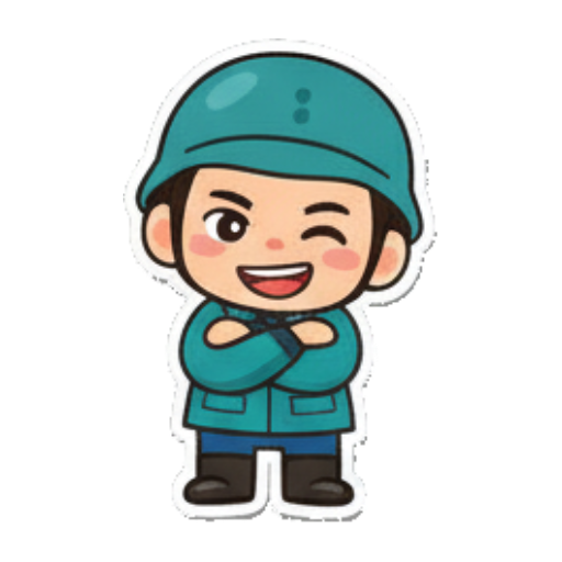双手合十祈祷感谢 卡通士兵表情包 sticker for expressive chats and social replies.