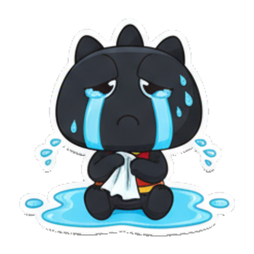 Sticker 9 from AI Sticker Pack, designed for expressive chats, social replies, and everyday reactions.