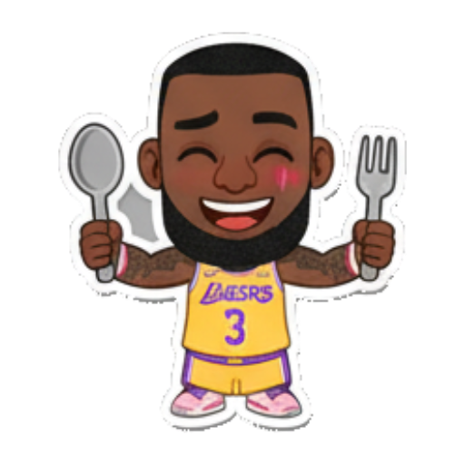 Friendly wave goodbye Chibi Basketball Star sticker for expressive chats and social replies.