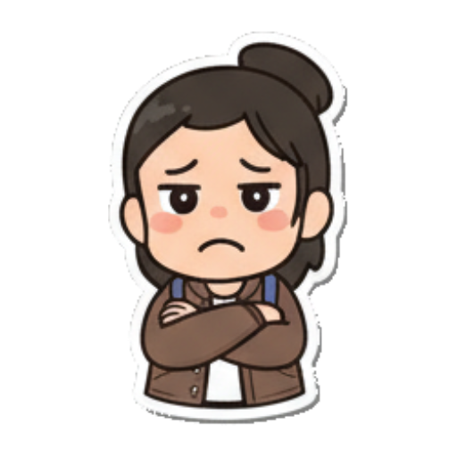 Sticker 3 from AI Sticker Pack, designed for expressive chats, social replies, and everyday reactions.