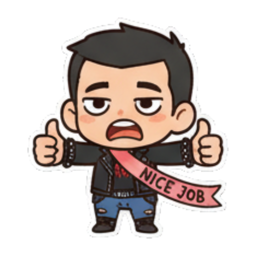 Sticker 11 from AI Sticker Pack, designed for expressive chats, social replies, and everyday reactions.