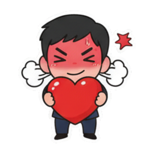 Sticker 8 from AI Sticker Pack, designed for expressive chats, social replies, and everyday reactions.