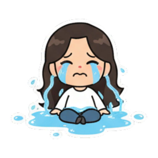 Sticker 9 from AI Sticker Pack, designed for expressive chats, social replies, and everyday reactions.