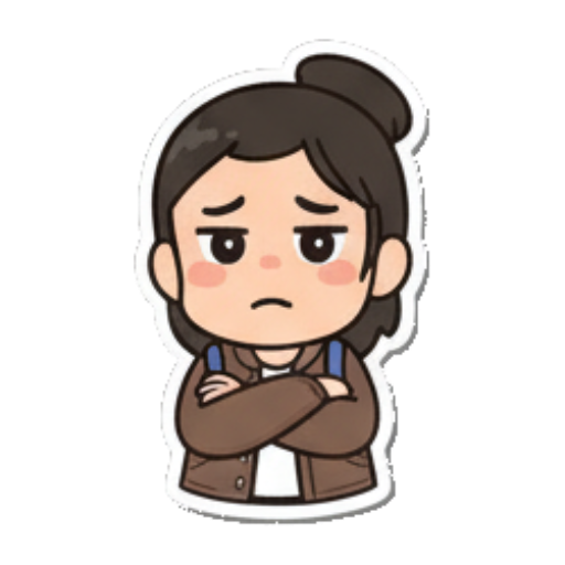 Sticker 4 from AI Sticker Pack, designed for expressive chats, social replies, and everyday reactions.