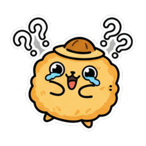 满头问号很困惑 Fluffy Bun's Daily Moods sticker for expressive chats and social replies.