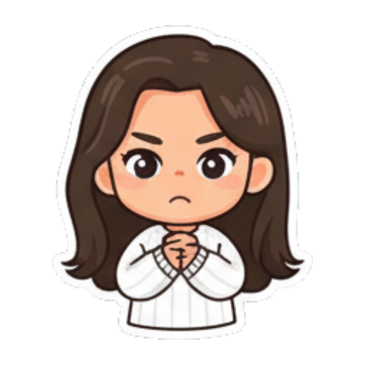 Sticker 4 from AI Sticker Pack, designed for expressive chats, social replies, and everyday reactions.