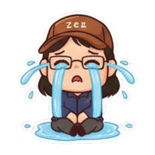 Sticker 9 from AI Sticker Pack, designed for expressive chats, social replies, and everyday reactions.