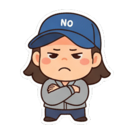 Sticker 4 from AI Sticker Pack, designed for expressive chats, social replies, and everyday reactions.