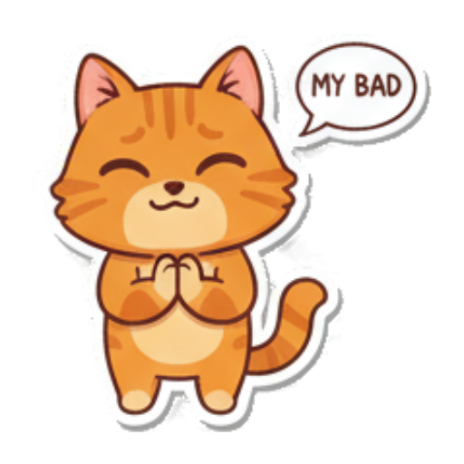Sticker 5 from AI Sticker Pack, designed for expressive chats, social replies, and everyday reactions.