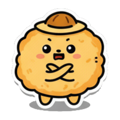 抱臂生气不高兴 Fluffy Buddy Stickers sticker for expressive chats and social replies.