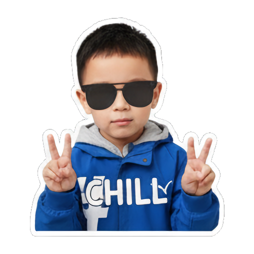Sticker 16 from AI Sticker Pack, designed for expressive chats, social replies, and everyday reactions.