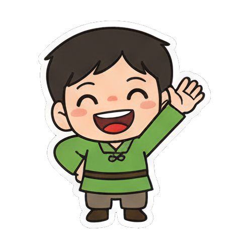 Sticker 1 from AI Sticker Pack, designed for expressive chats, social replies, and everyday reactions.