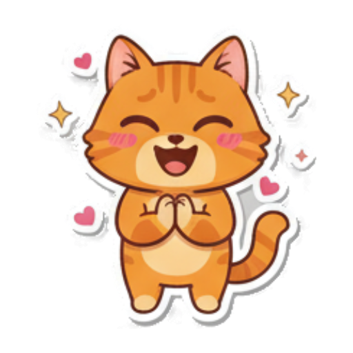 Sticker 6 from AI Sticker Pack, designed for expressive chats, social replies, and everyday reactions.