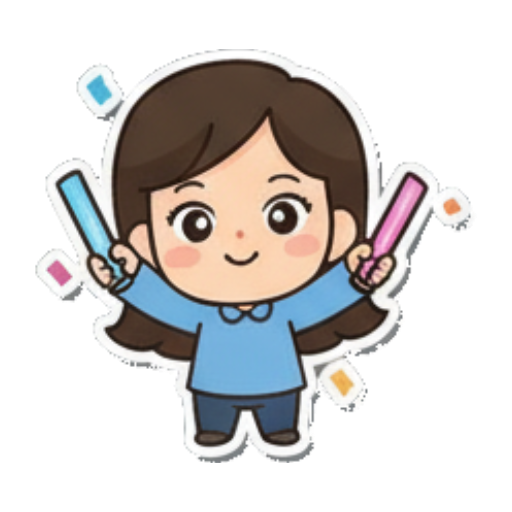 仰望星空背影 Cute Girl Daily Mood sticker for expressive chats and social replies.