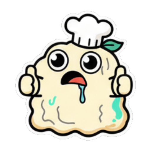 惊恐流口水吓到 Chef Blob's Daily Life sticker for expressive chats and social replies.