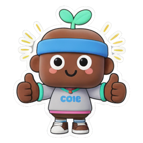 怒气冲冲的生气萌芽 Coie's Sprout Expressions sticker for expressive chats and social replies.