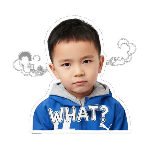 Sticker 7 from AI Sticker Pack, designed for expressive chats, social replies, and everyday reactions.