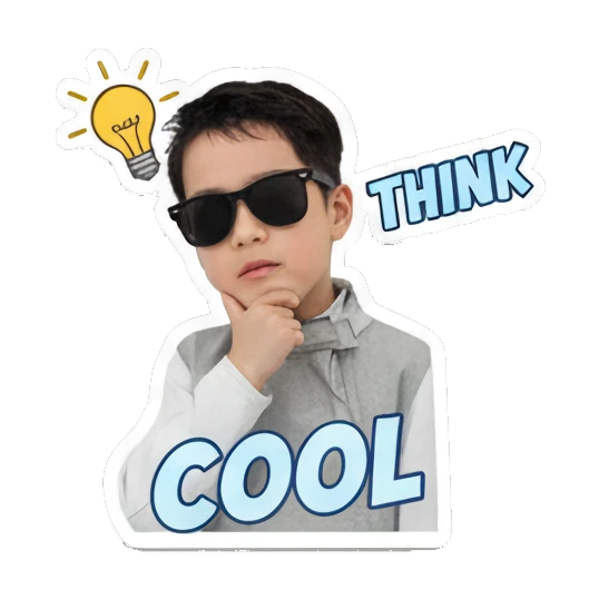 小男孩困倦揉眼睛 Little Boy Expressions sticker for expressive chats and social replies.