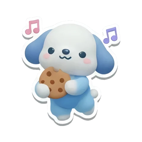 Sticker 10 from blue dog, designed for expressive chats, social replies, and everyday reactions.