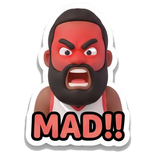 Sticker 6 from AI Sticker Pack, designed for expressive chats, social replies, and everyday reactions.