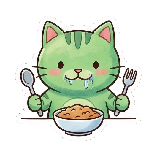 Sticker 15 from AI Sticker Pack, designed for expressive chats, social replies, and everyday reactions.