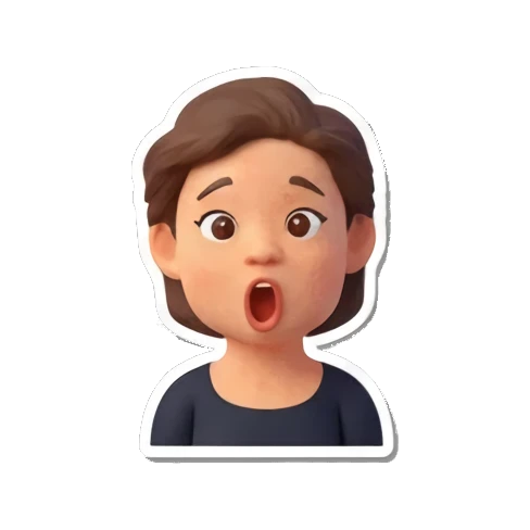 分享喜怒哀乐 Pop Mart Girl's Moods sticker for expressive chats and social replies.