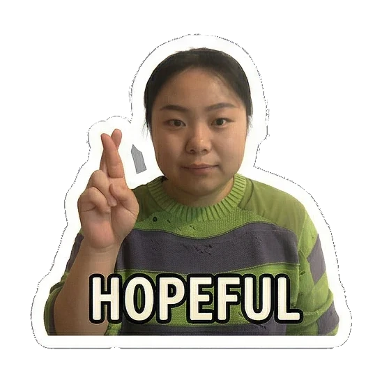 Sticker 15 from AI Sticker Pack, designed for expressive chats, social replies, and everyday reactions.
