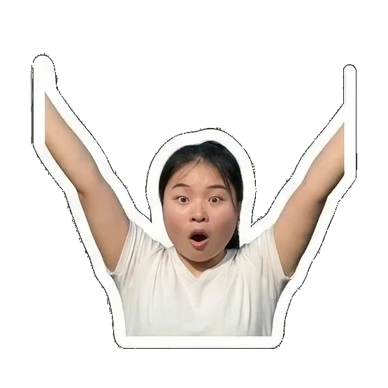 Sticker 12 from AI Sticker Pack, designed for expressive chats, social replies, and everyday reactions.