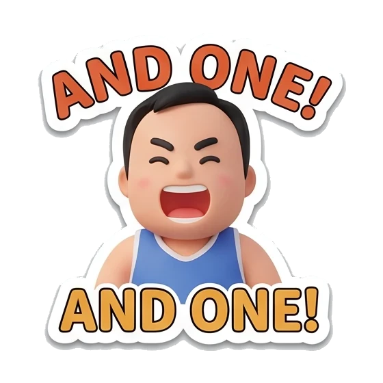 shouting and one Basketball Pro Boy sticker for expressive chats and social replies.